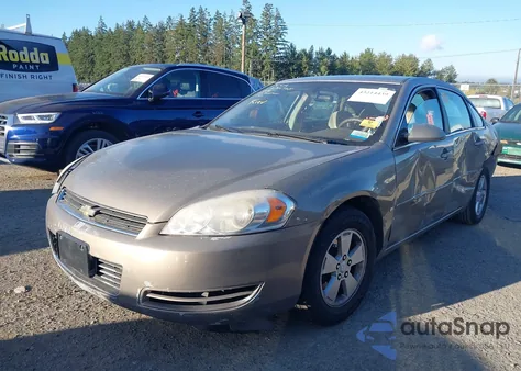 2007 Chevrolet Impala Lt z USA, uszkodzony, nr VIN 2G1WT58N179323688